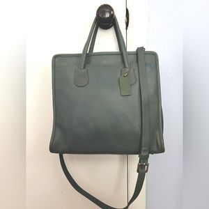 Coach Style 4172, Top handle briefcase, Bottle Green